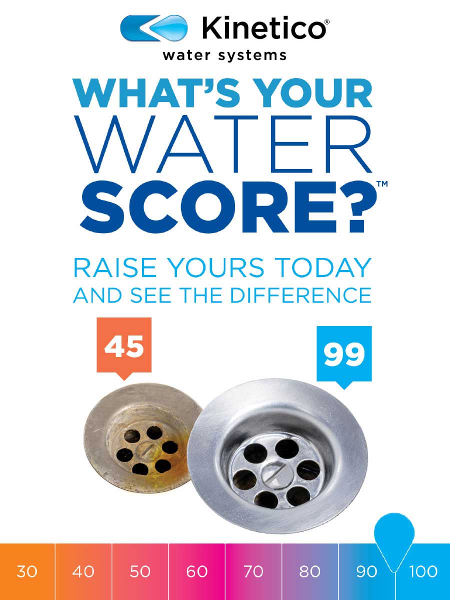 Kinetico Water Softeners  - Get Your Water Score